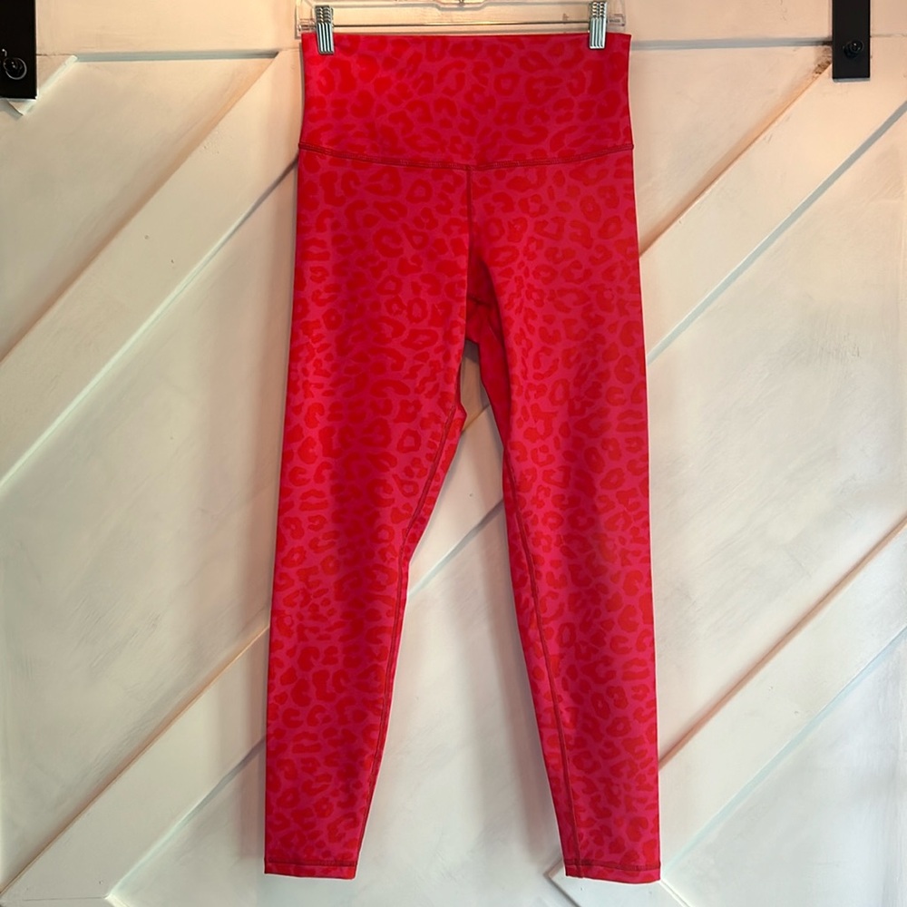 Define your inspiration High-Waisted pink cheetah Leggings size Large